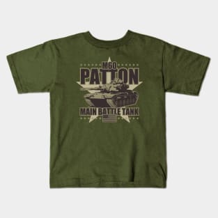 M60 Patton Tank Kids T-Shirt